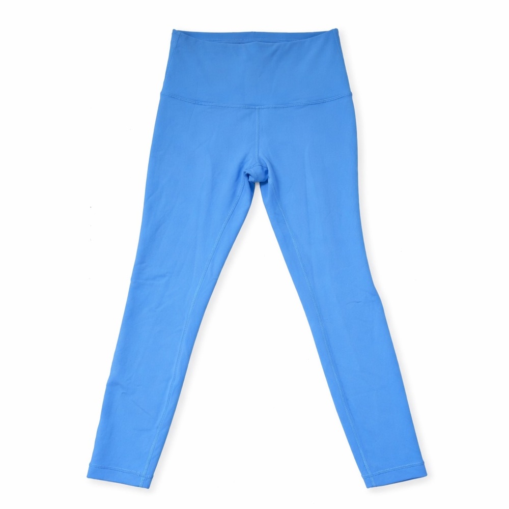 Lululemon Wunder Under High Rise Leggings Asia Fit Blue Size 4